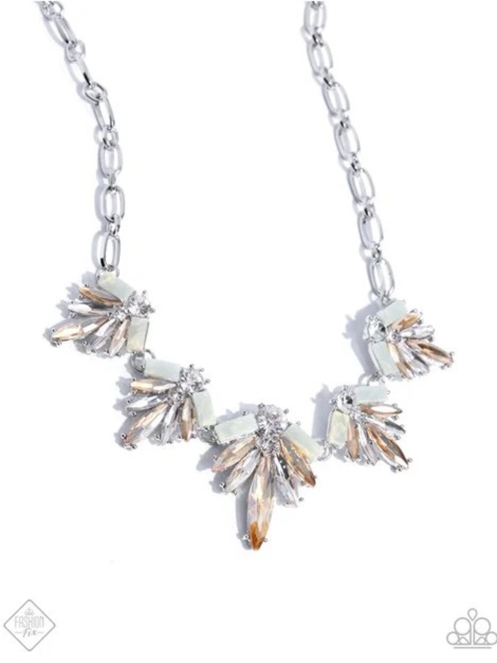 Paparazzi Superb Shine-Multi Necklace with Matching Earrings. NEW